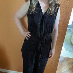 NY Collection Brand, Elegant Black Jumpsuit, size large